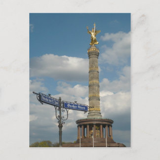 Carte Postale Siegessäule, colonne de victoire, Berlin,