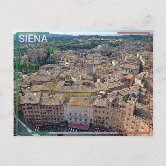 Carte Postale Sienne - Italie (Devant)