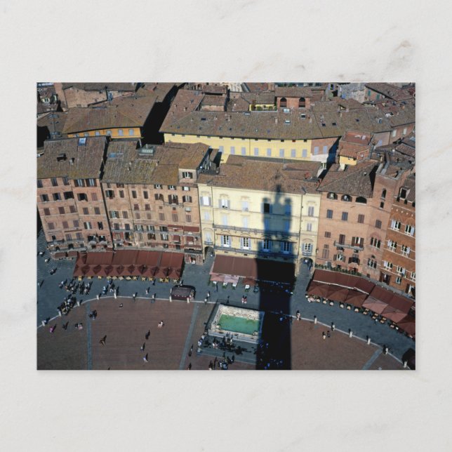 Carte Postale Sienne Toscane Italie (Devant)