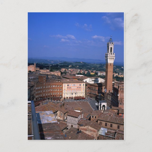 Carte Postale Sienne Toscane Italie (Devant)
