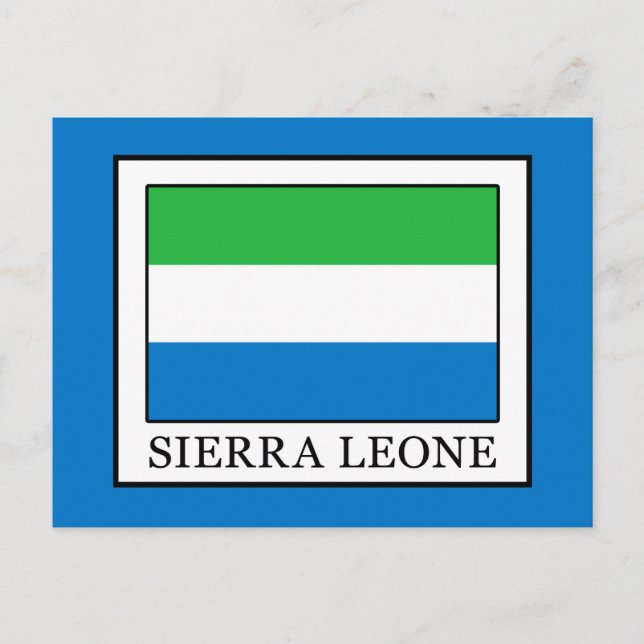 Carte Postale Sierra Leone (Devant)