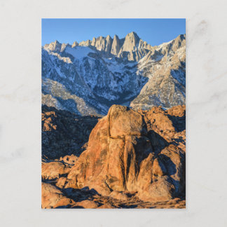 Carte Postale Sierra Nevada Montagnes Et Alabama Hills Sunrise