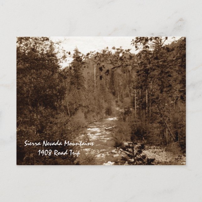 Carte Postale Sierra Nevada Mts (Devant)