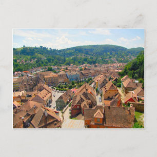 Carte Postale Sighisoara, Toits de la ville