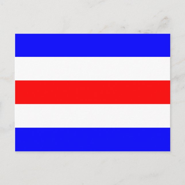 Carte Postale Signal du pavillon nautique C (Charlie) (Devant)