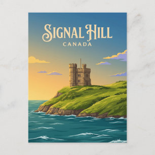 Carte Postale Signal Hill Canada