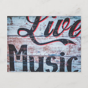 Carte Postale Signal musical Live