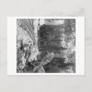 Carte Postale Signal Rock près de la voie ferrée Photographie