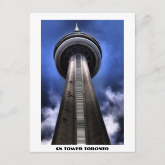CARTE POSTALE SIGNE CN TOWER, CN TOWER TORONTO