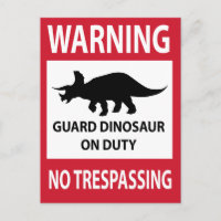 Signe d'absence d'intrusion (Tricératops)