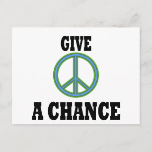 Carte Postale Signe de paix
