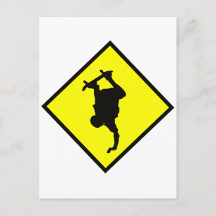 CARTE POSTALE SIGNE DE PASSAGE DU PLANCHER