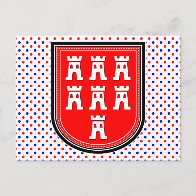 Carte Postale Signe de Saxe (Devant)
