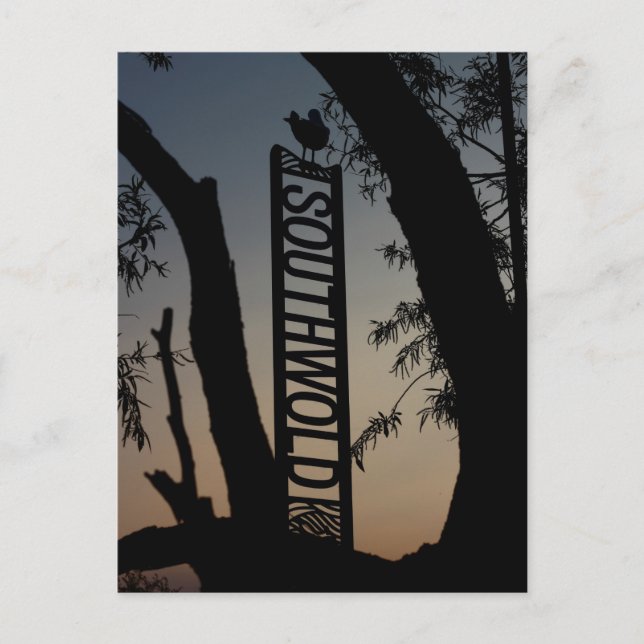 Carte Postale Signe de Southwold (Devant)