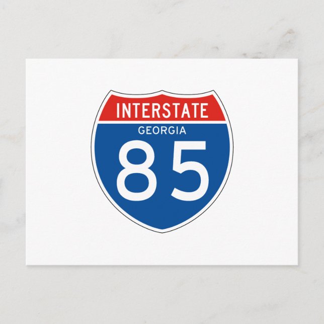 Carte Postale SIGNE INTERÉTAIRE 85 - Géorgie (Devant)