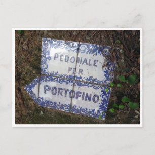 Carte Postale signe portofino