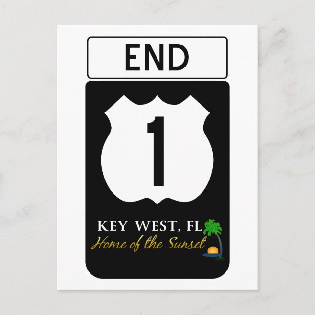 CARTE POSTALE SIGNE ROUTIER 1 (Devant)
