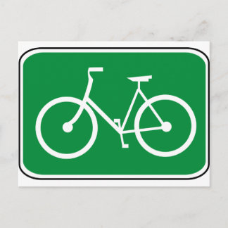 Carte Postale SIGNE Vélo vintage