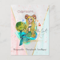 SIGNE Zodiaque Capricorne Whimsical Girl Chèvre Sy