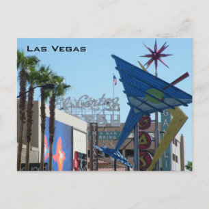 Carte Postale Signes Las Vegas