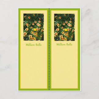 Carte postale Signet Million Bells