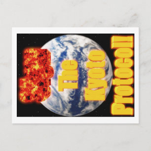 Carte Postale Signez le Protocole de Kyoto !