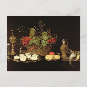 Carte Postale Silence Life avec Oysters