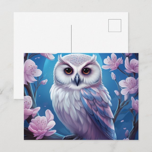 Carte postale Silent Wings Postcard (Front/Back)