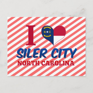 Carte Postale Siler City, Caroline du Nord