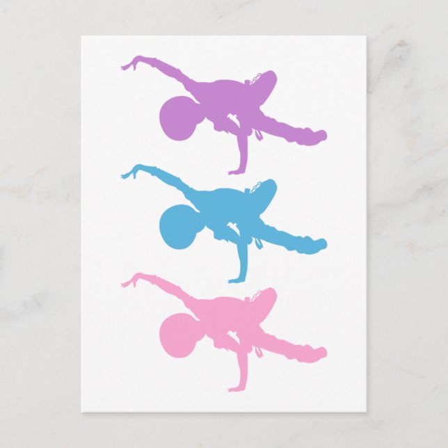Carte postale Silhouette (Devant)