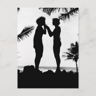 Carte Postale Silhouette, 1940