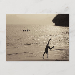 Carte Postale silhouette active