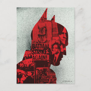 Carte Postale Silhouette de Batman