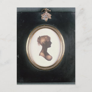 Carte Postale Silhouette de Cassandra Austen, vers 1809