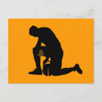 silhouette du footballeur