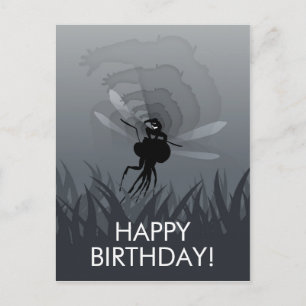 Carte Postale Silhouette héroïque d'Ant-Man