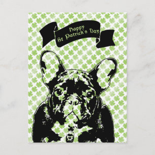 Carte Postale Silhouette st patrick