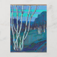 Silver Birches, oeuvre populaire de Tom Thomson 
