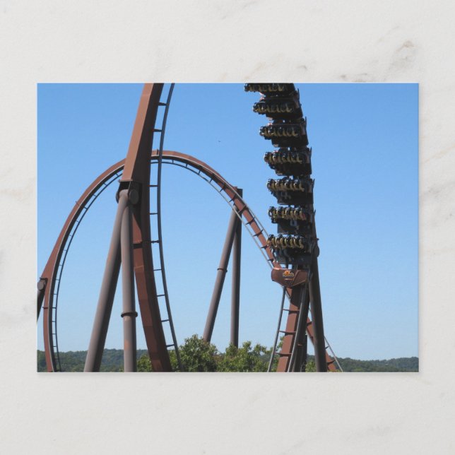 Carte Postale Silver Dollar City Wild Fire Ride (Devant)