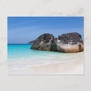 Carte Postale Similan beach Andaman mer Thaïlande cadeau Poster