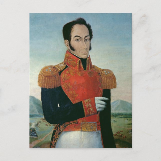 Carte Postale Simon Bolivar (Devant)