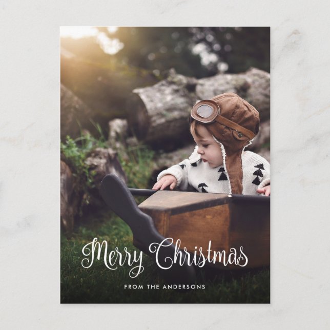 Carte postale simple Joyeux Noël 2 Photo (Devant)