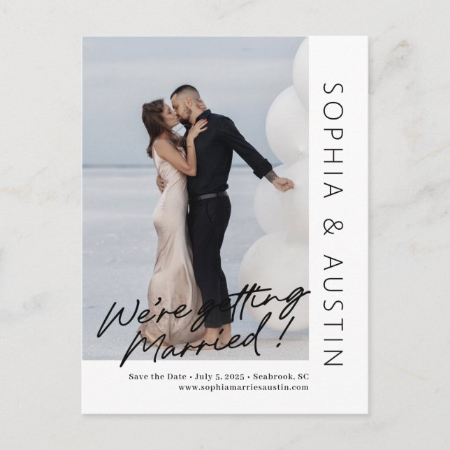 Carte Postale Simple Note Modifier la couleur Enregistrer la dat (Devant)