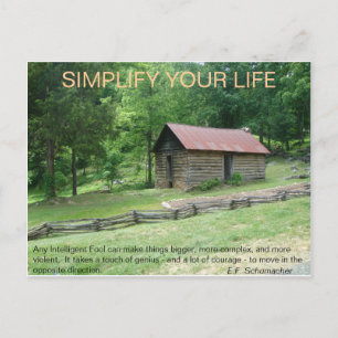 Carte Postale Simplifiez votre vie