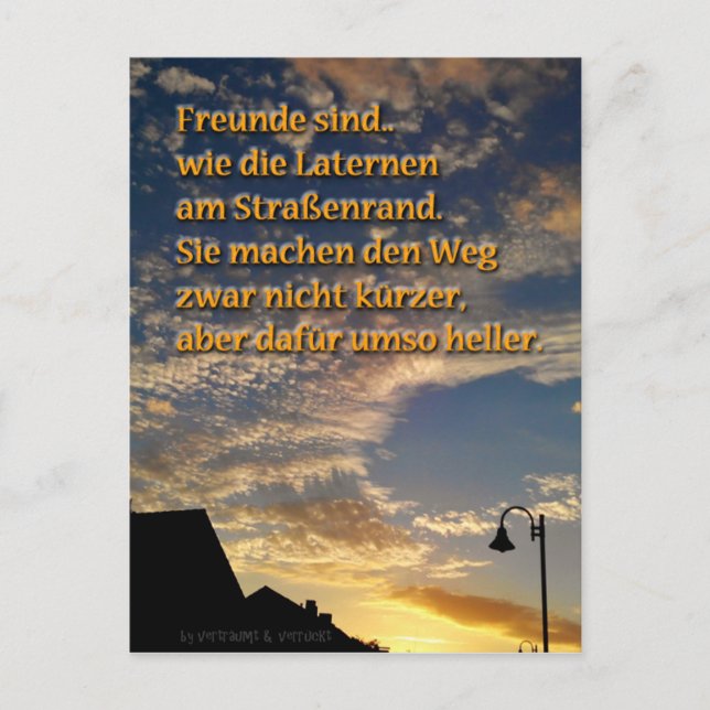 Carte Postale Sind franc... Postkarte Freundschaftsgruß (Devant)