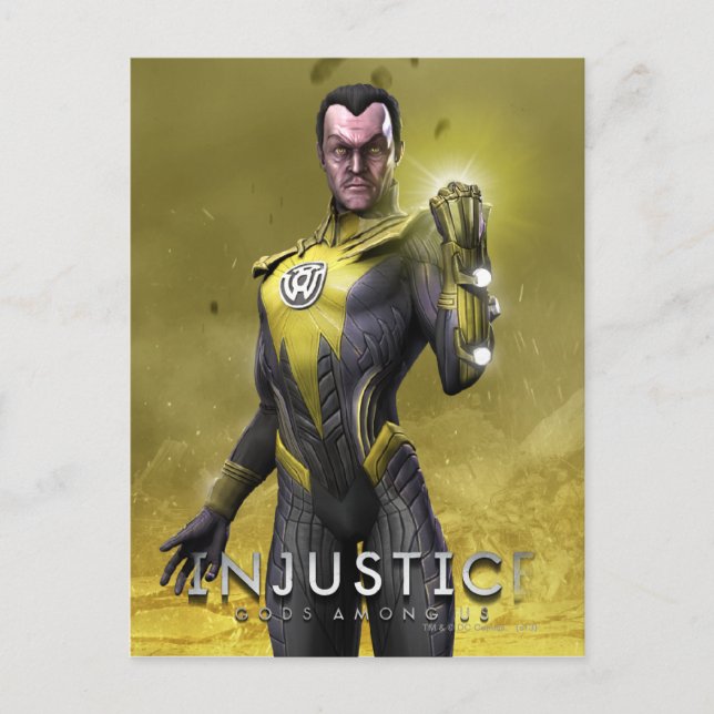 Carte Postale Sinestro (Devant)