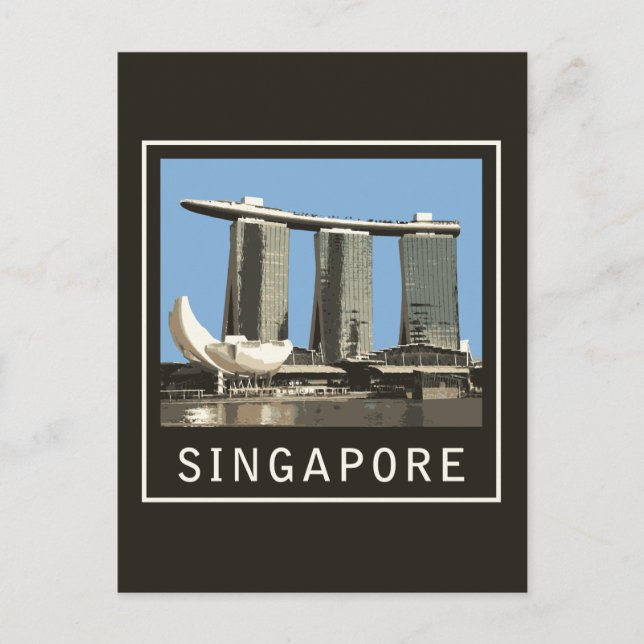 Carte Postale Singapore Marina Bay Sands (Devant)