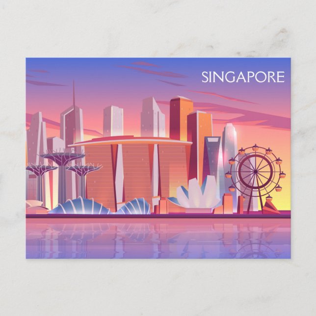 Carte Postale Singapour (Devant)