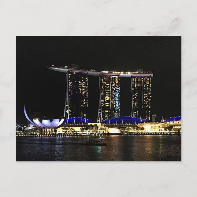 Carte postale Singapour Marina Bay Sands #1 (Devant)