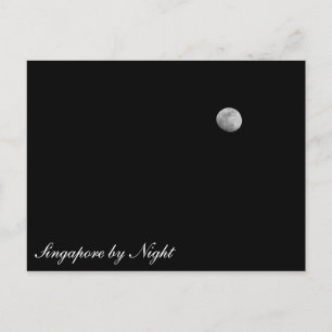 Carte Postale Singapour par nuit